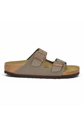 Ciabatta Birkenstok colore pietra. BIRKENSTOCK- | ARIZONA STONE BIRKIBUC-STONE